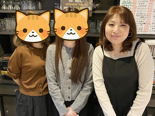 居酒屋とスナックの中間＝イザック♪カジュアなので未経験も安心